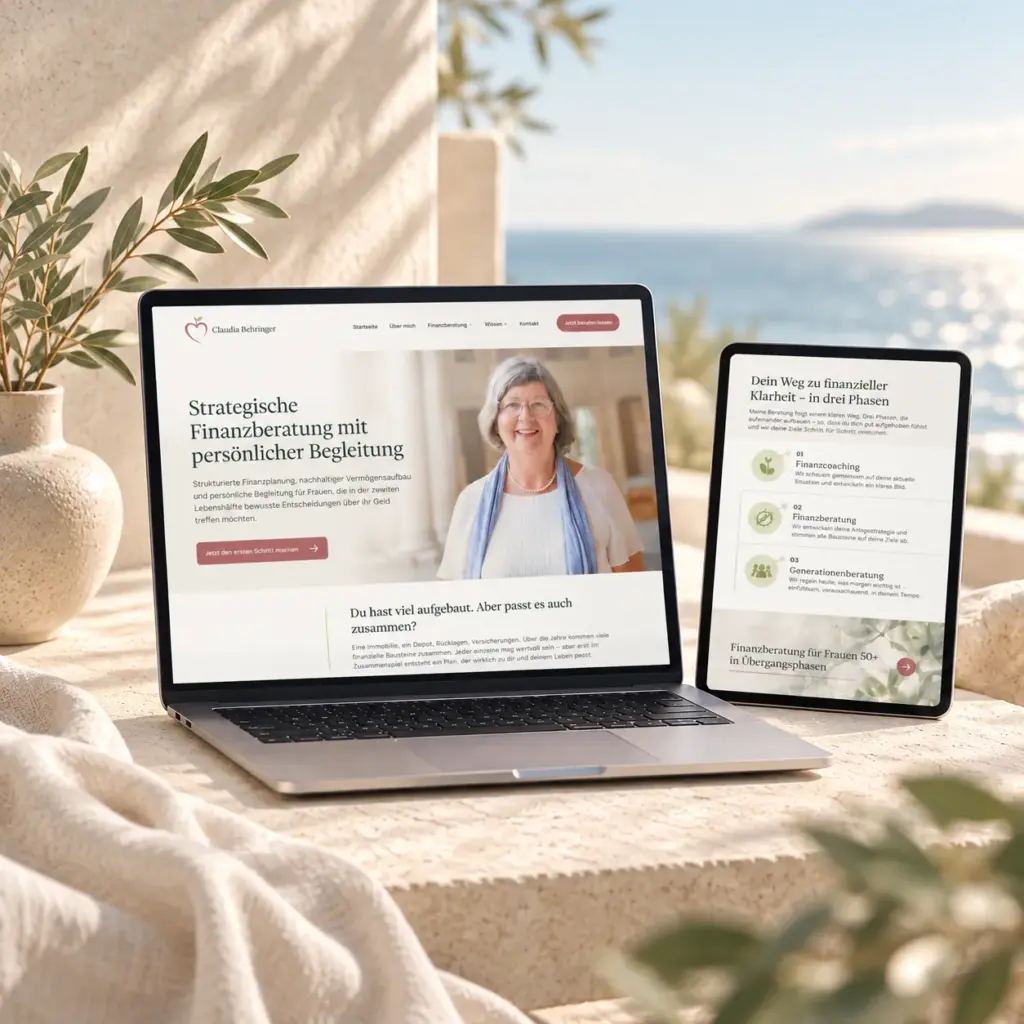 Website-Relaunch Claudia Behringer
